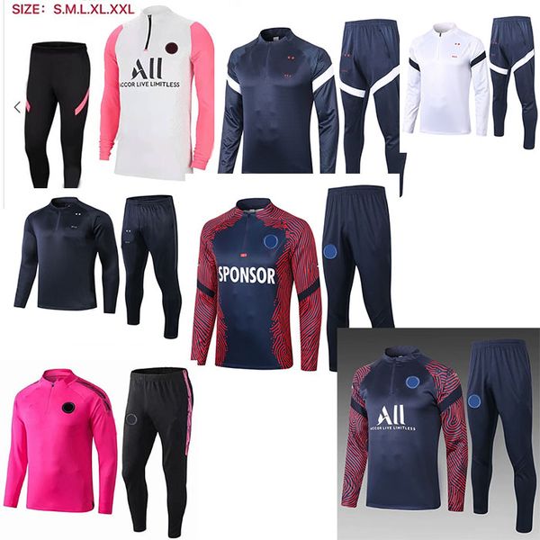 20-21-22 mbappe paris and french half zipper traning tracksuits marquinhos di maria football jackets verratti kean icardi training suits ful, Black
20-21-22 mbappe paris and french half zipper traning tracksuits marquinhos di maria football jackets verratti kean icardi training suits ful, Black