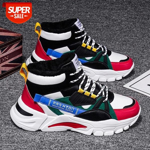 winter men's boots fashion thick bottom non-slip warm winter shoes for men fur warm ankle snow boots footwear male sneakers 2021 #it7b, Black
winter men's boots fashion thick bottom non-slip warm winter shoes for men fur warm ankle snow boots footwear male sneakers 2021 #it7b, Black