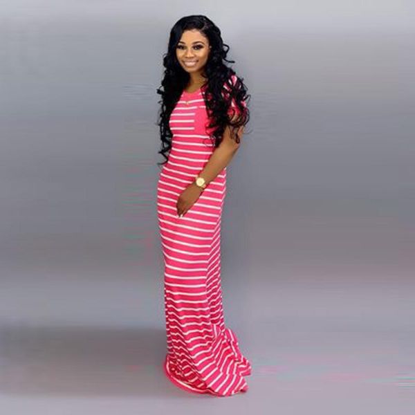 casual dresses women daily slim stretch dress striped floor length long maxi short sleeve o neck leisure wear plus xxxl summer, Black;gray
casual dresses women daily slim stretch dress striped floor length long maxi short sleeve o neck leisure wear plus xxxl summer, Black;gray