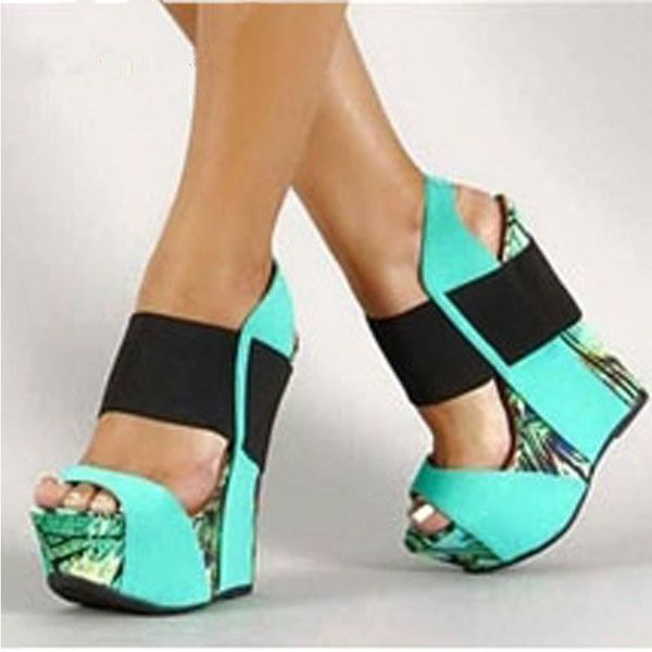 lanlojer shoes,, woman high heels party wedding shoes,multicolored leather, 15 cm wedges sandals. size:34-45 sandals, Black
lanlojer shoes,, woman high heels party wedding shoes,multicolored leather, 15 cm wedges sandals. size:34-45 sandals, Black
