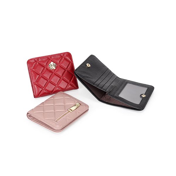 all-leather small coin ladies korean hand of the position first layer cowhide short fold wallet purse multi-card version w female rhomb vnod
all-leather small coin ladies korean hand of the position first layer cowhide short fold wallet purse multi-card version w female rhomb vnod