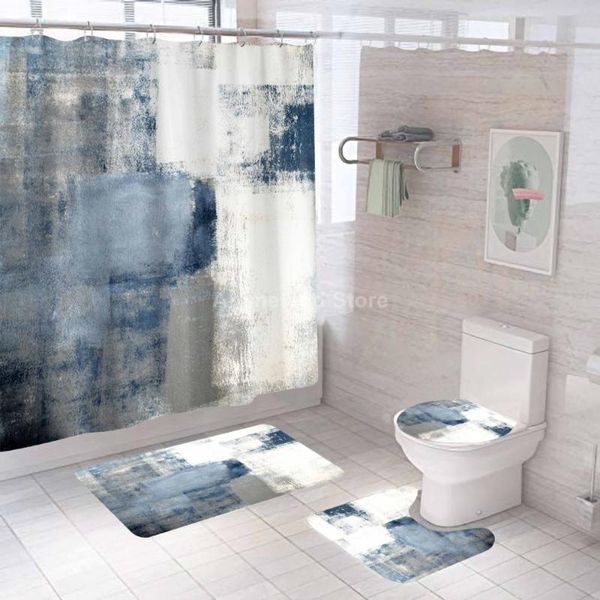shower curtains blue marble curtain art painting kids with non slip rug mat bathroom waterproof polyester hooks modern gift
shower curtains blue marble curtain art painting kids with non slip rug mat bathroom waterproof polyester hooks modern gift