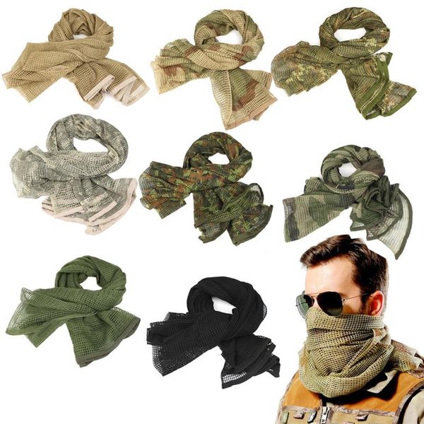 military tactical scarf camouflage mesh neck keffiyeh sniper face veil shemagh head wrap for outdoor camping hunting cycling caps & masks, Black
military tactical scarf camouflage mesh neck keffiyeh sniper face veil shemagh head wrap for outdoor camping hunting cycling caps & masks, Black