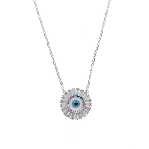 chains coin pendant evil eye necklaces gold color cubic zirconia stone fashion classic blue enamel chain jewelry kawaii, Silver
chains coin pendant evil eye necklaces gold color cubic zirconia stone fashion classic blue enamel chain jewelry kawaii, Silver
