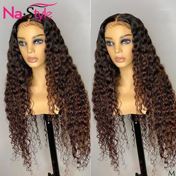 ombre lace front wig preplucked 13x6 human hair wigs curly 1b/4 color 150 360 frontal with baby remy1, Black;brown
ombre lace front wig preplucked 13x6 human hair wigs curly 1b/4 color 150 360 frontal with baby remy1, Black;brown