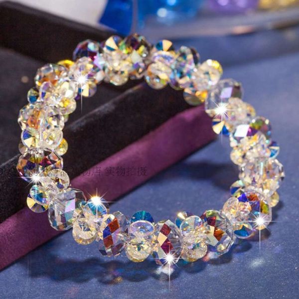 colorful baipujiang artificial crystal bracelet and, Black
colorful baipujiang artificial crystal bracelet and, Black