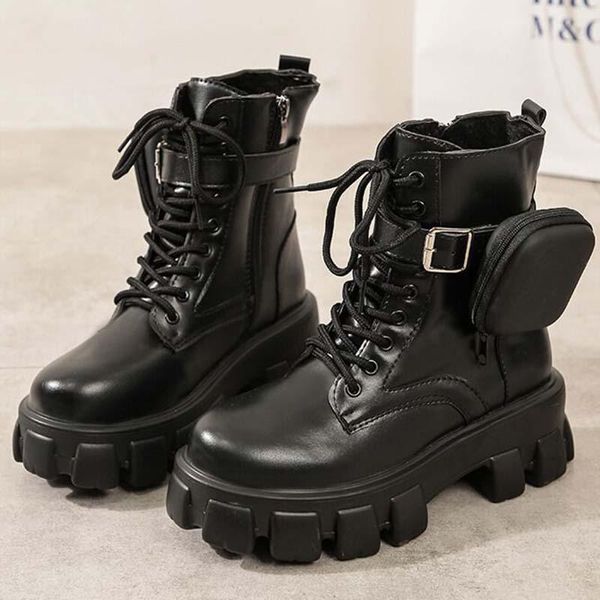 boots women fashion casual woman leather ankle pocket warm winter zipper shoes platform heel large size, Black
boots women fashion casual woman leather ankle pocket warm winter zipper shoes platform heel large size, Black