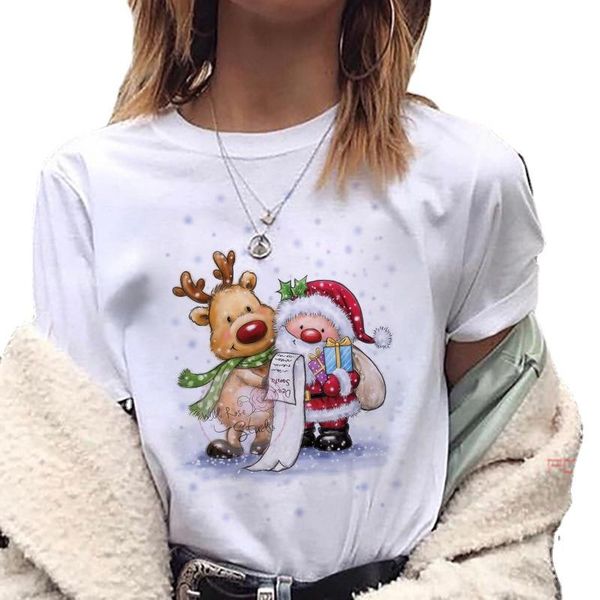 women's t-shirt casual christmas deer print white t shirt short sleeve o neck women fashion clothing y2k aesthetic female tees
women's t-shirt casual christmas deer print white t shirt short sleeve o neck women fashion clothing y2k aesthetic female tees