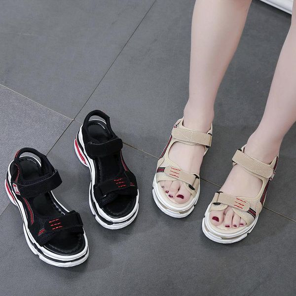 vacation beach sandales women platform sandals rome shoes woman sport high heel casual ladies, Black
vacation beach sandales women platform sandals rome shoes woman sport high heel casual ladies, Black