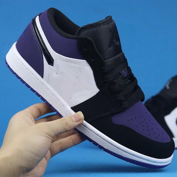 with box jumpman 1 basketball shoes white black court purple schoenen size 36-46 fashion trainers designer sneakers womans
with box jumpman 1 basketball shoes white black court purple schoenen size 36-46 fashion trainers designer sneakers womans