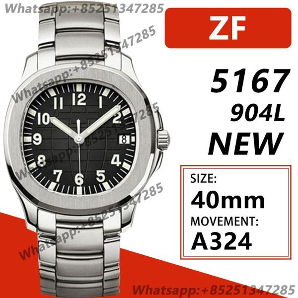 wristwatches men's automatic mechanical watch 40mm aquanaut 5167a ss zf 1:1 edition black dial on bracelet 324cs (box), Slivery;brown
wristwatches men's automatic mechanical watch 40mm aquanaut 5167a ss zf 1:1 edition black dial on bracelet 324cs (box), Slivery;brown