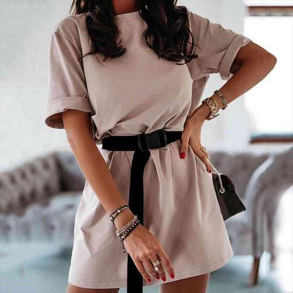 summer casual o neck loose women dresses short sleeve oversize sports fashion leisure dress khaki including belt, Black;gray
summer casual o neck loose women dresses short sleeve oversize sports fashion leisure dress khaki including belt, Black;gray