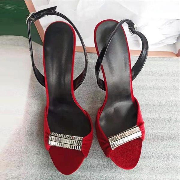 dress shoes 2021 summer fashion ladies black red velvet rhinestone peep toe super high heel women's sandals plus size party dinner
dress shoes 2021 summer fashion ladies black red velvet rhinestone peep toe super high heel women's sandals plus size party dinner