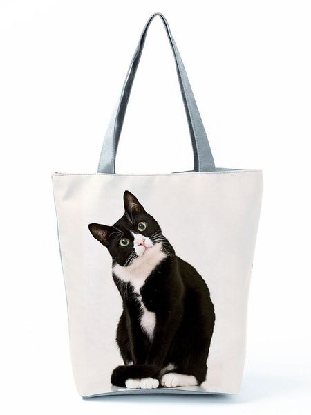 evening bags women outdoor casual tote black cat printed bag high capacity foldable shopping eco reusable ladies shoulder custom
evening bags women outdoor casual tote black cat printed bag high capacity foldable shopping eco reusable ladies shoulder custom