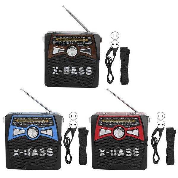 radio fm am sw usb full-wave band portable player with antenna 110-240v
