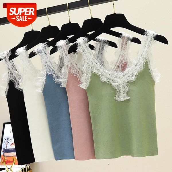 basic lace camisole summer knit tank women slim strap camisole female camis high elasticity casual solid 2021 #lk2m, White
basic lace camisole summer knit tank women slim strap camisole female camis high elasticity casual solid 2021 #lk2m, White
