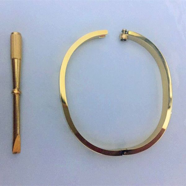 bangle titanium steel love bangles gold silver rose gold bracelets men women screw screwdriver bracelet bangle couple jewelry size 16-21, Black
bangle titanium steel love bangles gold silver rose gold bracelets men women screw screwdriver bracelet bangle couple jewelry size 16-21, Black