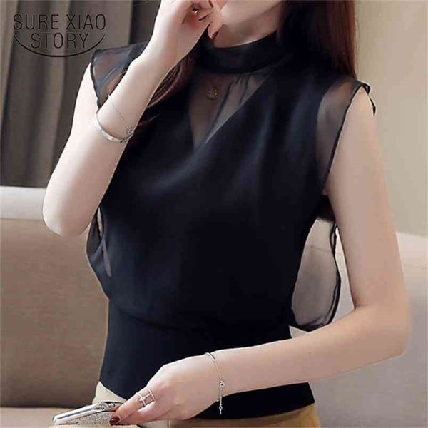 fashion women blouses summer sleeveless shirts ruffles chiffon blouse shirt s and 3745 50 210506, White
fashion women blouses summer sleeveless shirts ruffles chiffon blouse shirt s and 3745 50 210506, White