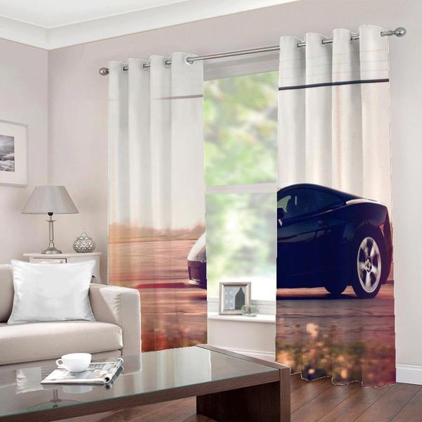 curtain & drapes black sports car sunset scenery custom home decoration curtains polyester fabric for living room bedroom half-blackout
curtain & drapes black sports car sunset scenery custom home decoration curtains polyester fabric for living room bedroom half-blackout