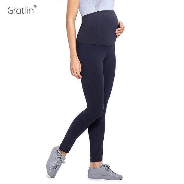 gratlin women's maternity active pants pregnant stretchy leggings with belly band bottoms, White
gratlin women's maternity active pants pregnant stretchy leggings with belly band bottoms, White