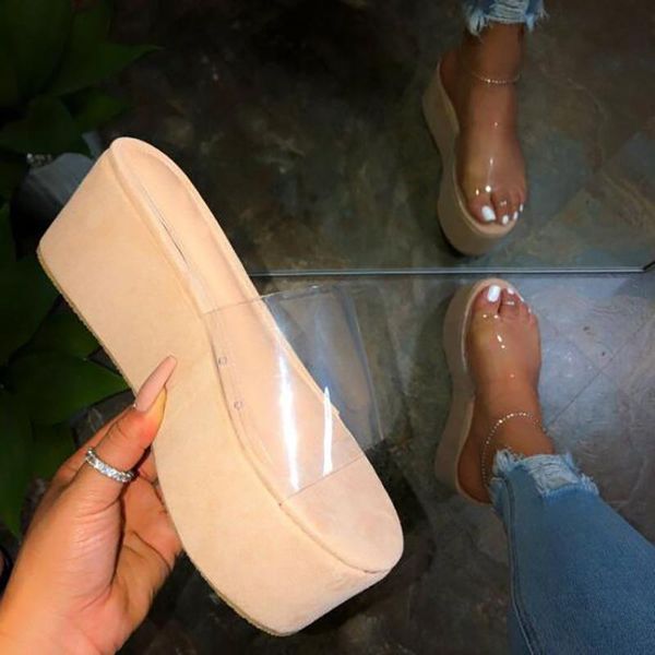 slippers 2021 summer woman female transparent casual shoes ladies non-slip women flat platform women's beach footwear plus szie, Black
slippers 2021 summer woman female transparent casual shoes ladies non-slip women flat platform women's beach footwear plus szie, Black