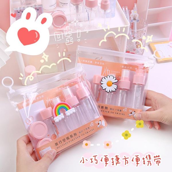 storage bottles & jars 6 pieces of travel bottle for one set skin care products cosmetics portable empty reflillable press small spray
storage bottles & jars 6 pieces of travel bottle for one set skin care products cosmetics portable empty reflillable press small spray