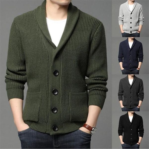 men's sweaters sweater 2021 autumn and winter solid color knitwear warm sweatercoat cardigans men clothing, White;black
men's sweaters sweater 2021 autumn and winter solid color knitwear warm sweatercoat cardigans men clothing, White;black