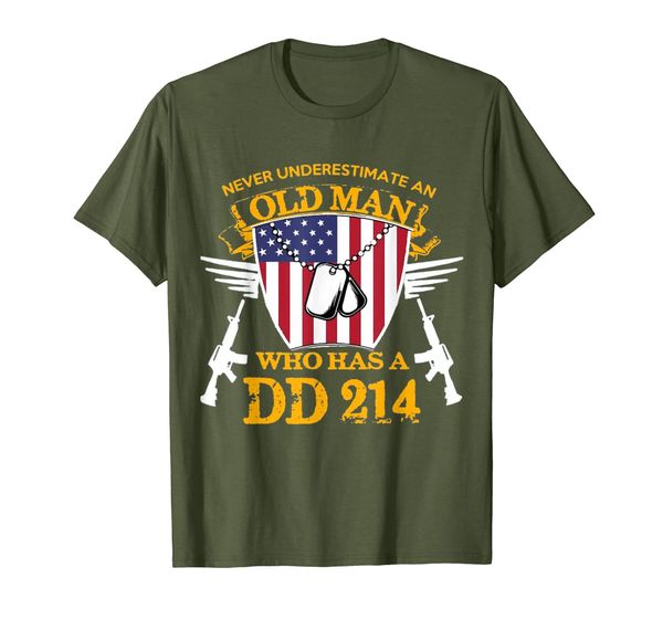 Never Underestimate An Old Man Who Has a DD-214 Alumni Gift T-Shirt, Mainly pictures
Never Underestimate An Old Man Who Has a DD-214 Alumni Gift T-Shirt, Mainly pictures
