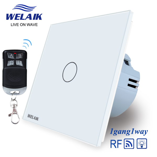 smart home control welaik eu standard single firewire ac220v glass panel rf 1gang1way dimmer remote wall touch-switch a1913tgw
smart home control welaik eu standard single firewire ac220v glass panel rf 1gang1way dimmer remote wall touch-switch a1913tgw