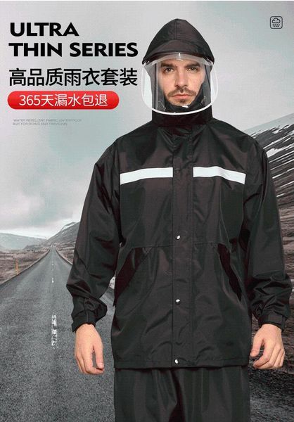raincoats outdoor bicycle raincoat portable hiking waterproof black personal protective equipment regenjacke rain gear bk50yy
raincoats outdoor bicycle raincoat portable hiking waterproof black personal protective equipment regenjacke rain gear bk50yy