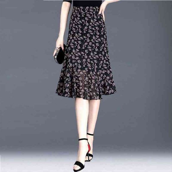 chiffon floral fishtail summer womens skirt high waist irregular a- line woman skirts mujer faldas saias mulher, Black
chiffon floral fishtail summer womens skirt high waist irregular a- line woman skirts mujer faldas saias mulher, Black
