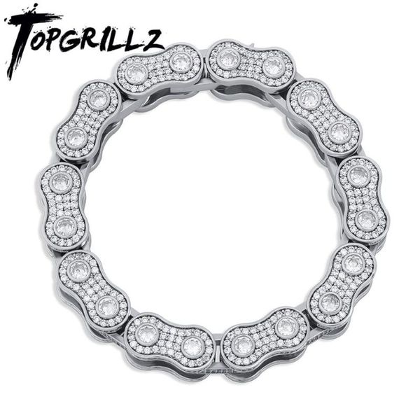 charm bracelets rillz 15mm hip hop bicycle motorcycle chain bracelet iced out full zircon fashion jewelry, Golden;silver
charm bracelets rillz 15mm hip hop bicycle motorcycle chain bracelet iced out full zircon fashion jewelry, Golden;silver