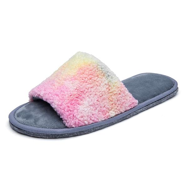 plush slippers women household indoor floor shoes summer women's mute sandals, Black
plush slippers women household indoor floor shoes summer women's mute sandals, Black