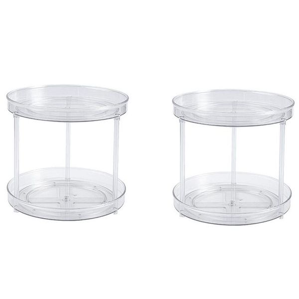 kitchen storage & organization 2 tier lazy susan clear spinning container bin round turntable condiment spice rack
kitchen storage & organization 2 tier lazy susan clear spinning container bin round turntable condiment spice rack