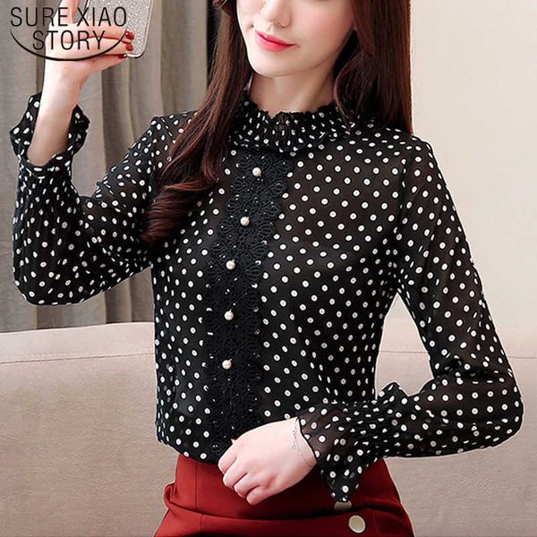 autumn winter polka dot full sleeve women blouses casual black women and blouse chiffon blouse elegant ladies 5428 50 210527, White
autumn winter polka dot full sleeve women blouses casual black women and blouse chiffon blouse elegant ladies 5428 50 210527, White