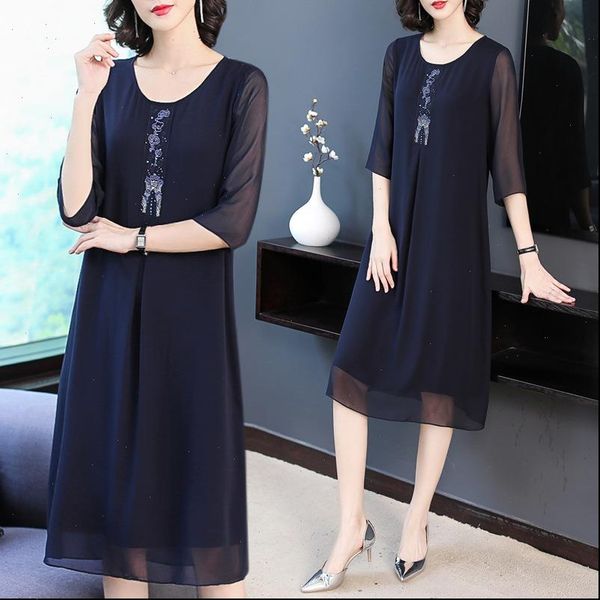womens dresses 4xl summer plus size women dress silk casual loose long elegant large party female vestido, Black;gray
womens dresses 4xl summer plus size women dress silk casual loose long elegant large party female vestido, Black;gray