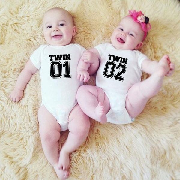 rompers funny twin 01 02 printed matching baby bodysuits boys girls born twins jumpsuit toddler outfits shower gifts, Blue
rompers funny twin 01 02 printed matching baby bodysuits boys girls born twins jumpsuit toddler outfits shower gifts, Blue