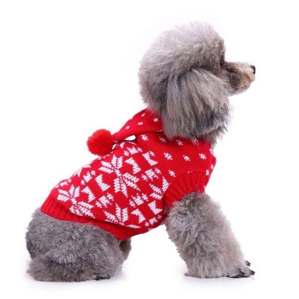 dog apparel christmas elk pet winter warm clothes chihuahua knitwear hooded sweater snowflakes. sf*
dog apparel christmas elk pet winter warm clothes chihuahua knitwear hooded sweater snowflakes. sf*