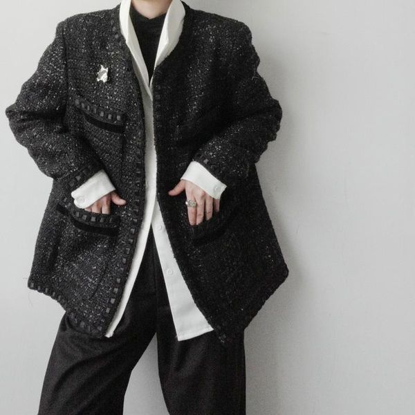 men's jackets men multi-pocket vintage fashion loose casual wool jacket brand women oversize korean streetwear coat man outerwear, Black;brown
men's jackets men multi-pocket vintage fashion loose casual wool jacket brand women oversize korean streetwear coat man outerwear, Black;brown