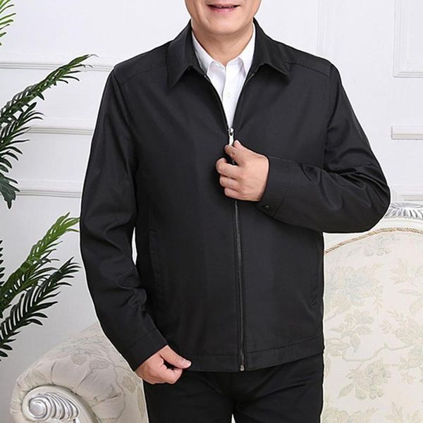 men's jackets casual men autumn turn down collar long sleeve pocket zipper thin jacket coat, Black;brown
men's jackets casual men autumn turn down collar long sleeve pocket zipper thin jacket coat, Black;brown