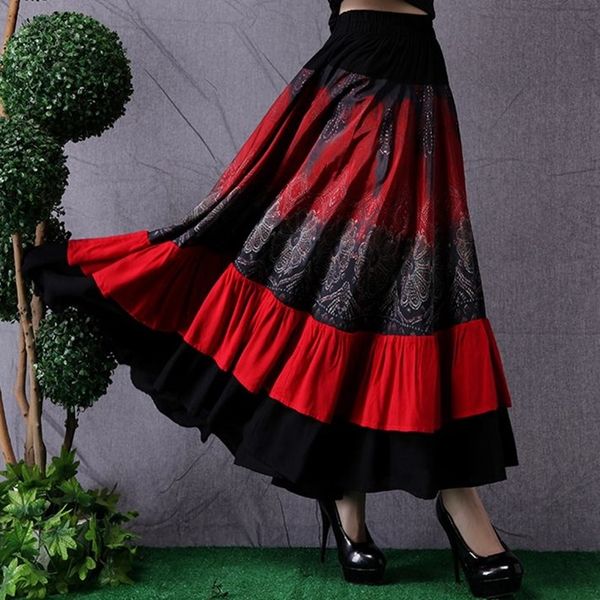 floral a-line womens maxi skirt elastic high waist sashes vintage pleated womens skirts 2021 summer fashion clothes female 0703, Red
floral a-line womens maxi skirt elastic high waist sashes vintage pleated womens skirts 2021 summer fashion clothes female 0703, Red