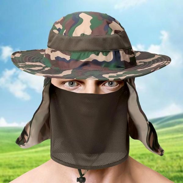cycling caps & masks men's fishing/cycling hat summer outdoor 360-degree sun protection waterproof anti-ultraviolet nylon wide-brimmed, Black
cycling caps & masks men's fishing/cycling hat summer outdoor 360-degree sun protection waterproof anti-ultraviolet nylon wide-brimmed, Black