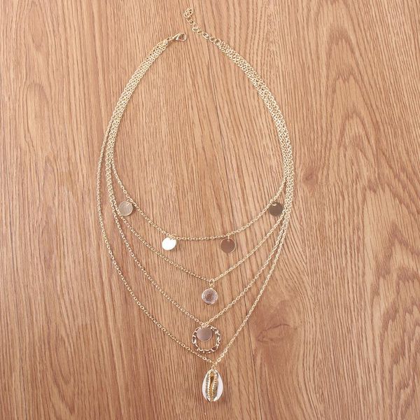 fashion jewelry crystal circle shell pendent necklace multi layer pendant necklaces, Silver
fashion jewelry crystal circle shell pendent necklace multi layer pendant necklaces, Silver
