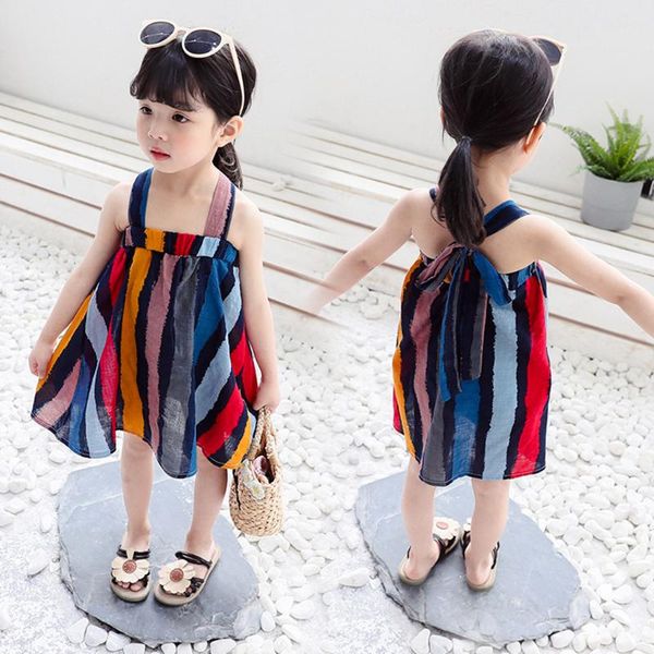 girl's dresses summer princess infant baby girls dress sleeveless strap striped beach off shoulder causual sundress, Red;yellow
girl's dresses summer princess infant baby girls dress sleeveless strap striped beach off shoulder causual sundress, Red;yellow