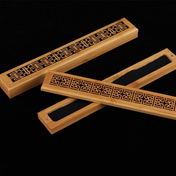 home creative bamboo agarwood incense box wooden hollow household lying burner fragrance lamps
home creative bamboo agarwood incense box wooden hollow household lying burner fragrance lamps