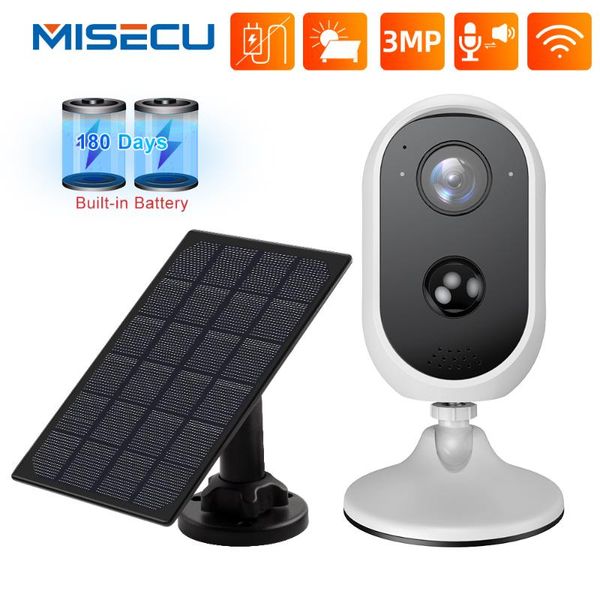 3mp wifi ip camera home security wireless rechargeable battery with solar panel pir motion detected 2-way audio cameras
3mp wifi ip camera home security wireless rechargeable battery with solar panel pir motion detected 2-way audio cameras