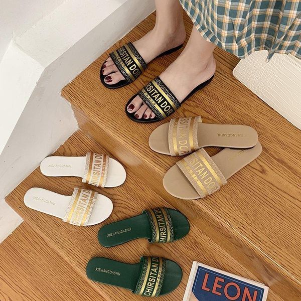 slippers 2021 summer women fashion outer wear flat bottom all-match women's shoes comfortable, Black
slippers 2021 summer women fashion outer wear flat bottom all-match women's shoes comfortable, Black