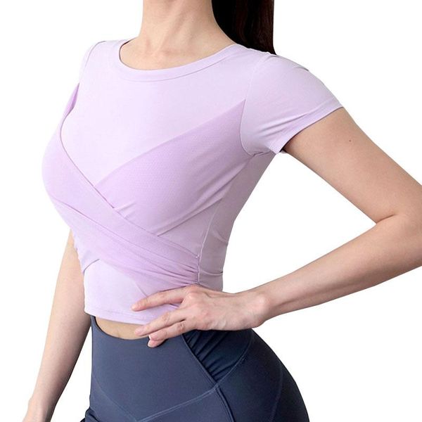 yoga outfit three colors round neck short sleeve shirts for women skin-friendly breathable quick dry trainning running shirt
yoga outfit three colors round neck short sleeve shirts for women skin-friendly breathable quick dry trainning running shirt