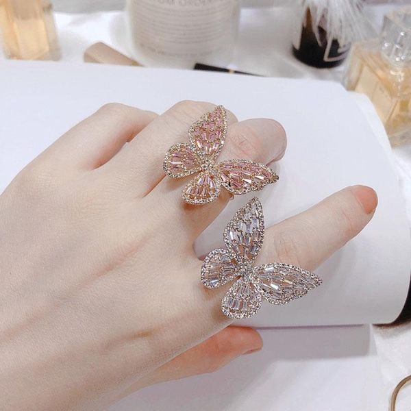 wedding rings cubic zirconia ring for women rose gold/color/silver plated metal copper butterfly finger female gift jewelry, Slivery;golden
wedding rings cubic zirconia ring for women rose gold/color/silver plated metal copper butterfly finger female gift jewelry, Slivery;golden