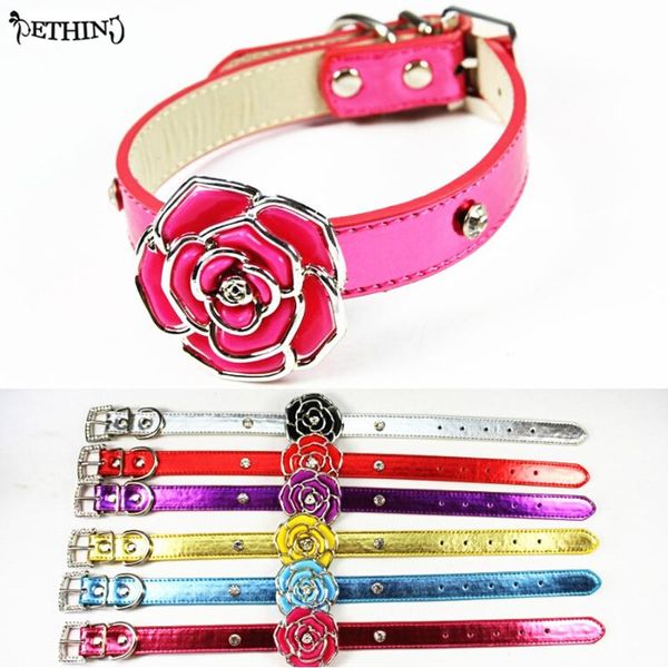 flower bow design pet dog puppy collar candy colors pu leather small cat products 1.5*32cm 2.0*40cm collars & leashes
flower bow design pet dog puppy collar candy colors pu leather small cat products 1.5*32cm 2.0*40cm collars & leashes
